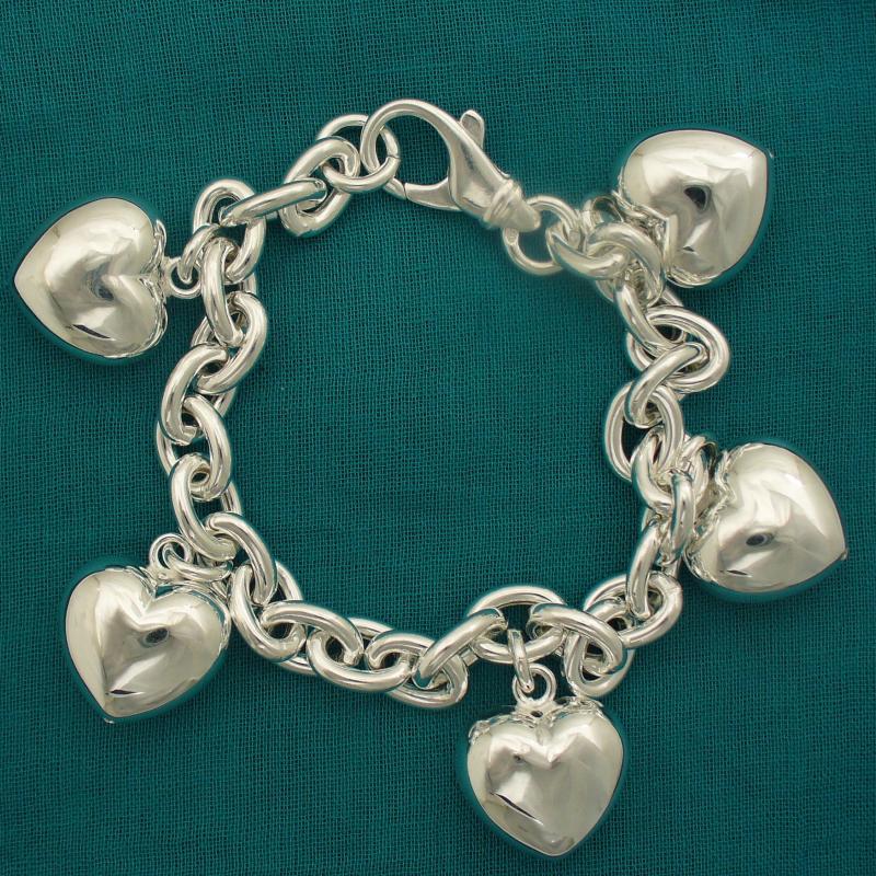 925 Silver Dancing Star Charm Bracelet – shopkiasha