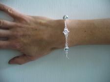 Bracciale argento mare