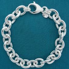925 silver bracelet 12mm made in Italy