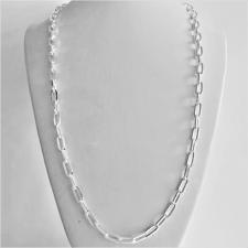 Small Rectangular Chain Necklace | 925 Sterling Silver 20