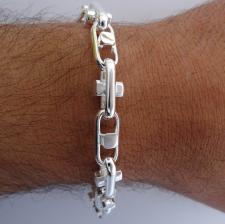 Sterling silver bracelet for men